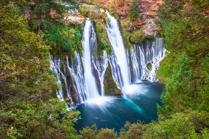 McArthur-Burney Falls Memorial State Park California Shasta County Highway 89 Fine Art Landscape Photography Mark Lilly