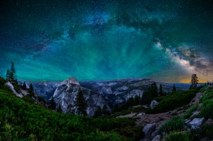 Yosemite National Park Glacier Point Half Dome Nevada Vernal Falls Airglow Milky Way Fine Art Landscape Photography Mark Lilly