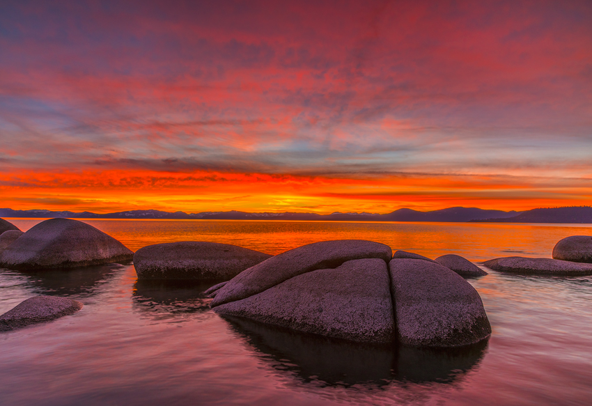 Lake Tahoe Sand Harbor California Bonsai Rock Sierras Fine Art Landscape Photography Mark Lilly