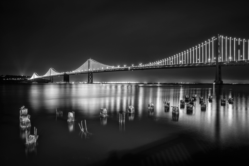Oakland San Francisco Bay Bridge Embarcadero Bay Area California Fine Art Landscape Photography Mark Lilly
