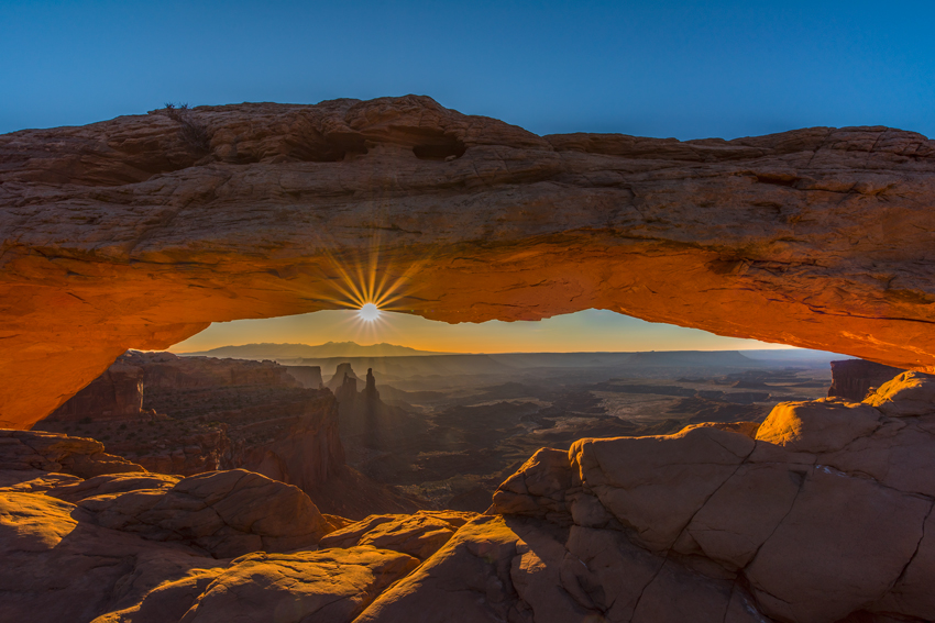Mesa Arch Canyonlands National Park Utah Moab Sunrise Panorama Fine Art Landscape Photography Mark Lilly