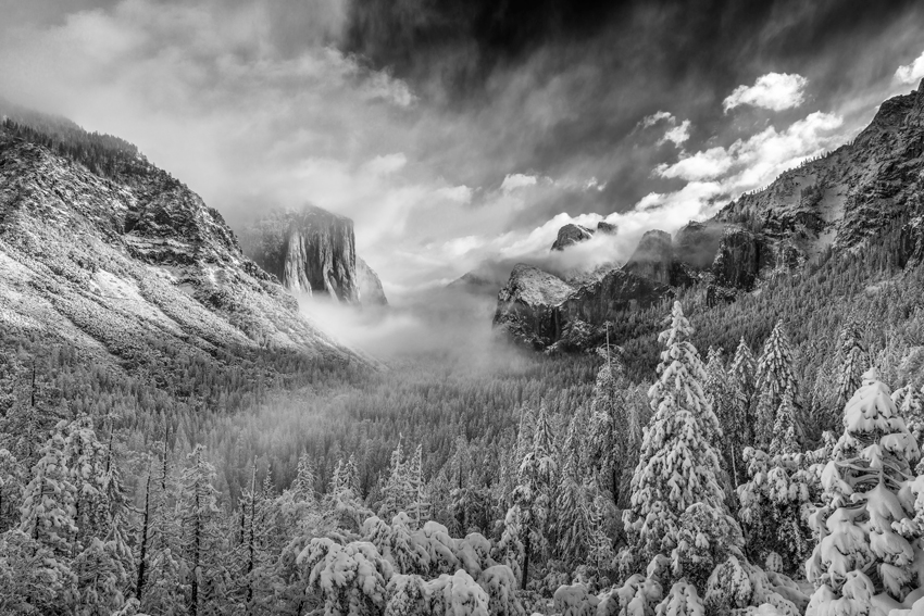 Yosemite National Park Yosemite Valley Half Dome El Capitan Bridalveil Falls California Fine Art Landscape Photography Mark Lilly