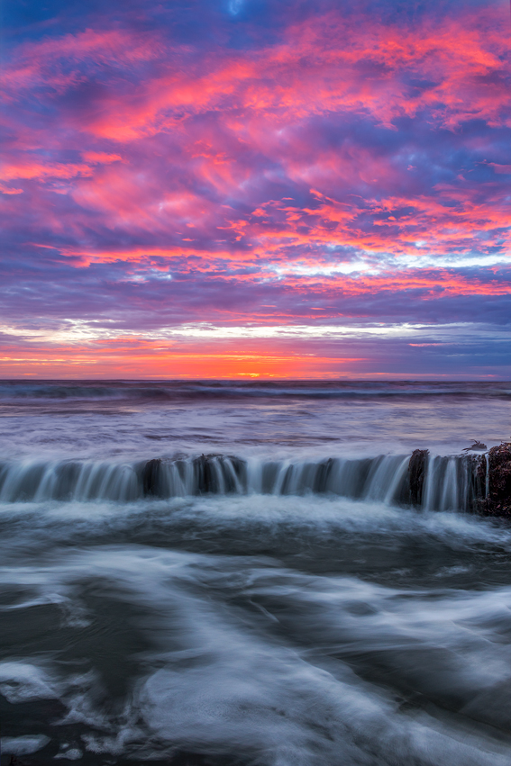 San Mateo County California Sunset Pacific Ocean Fine Art Landscape Photography Mark Lilly