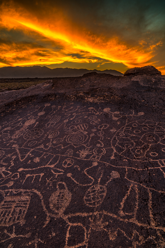 Indian Petroglyphs Bishop Eastern Sierra Fine Art Landscape Photography Mark Lilly
