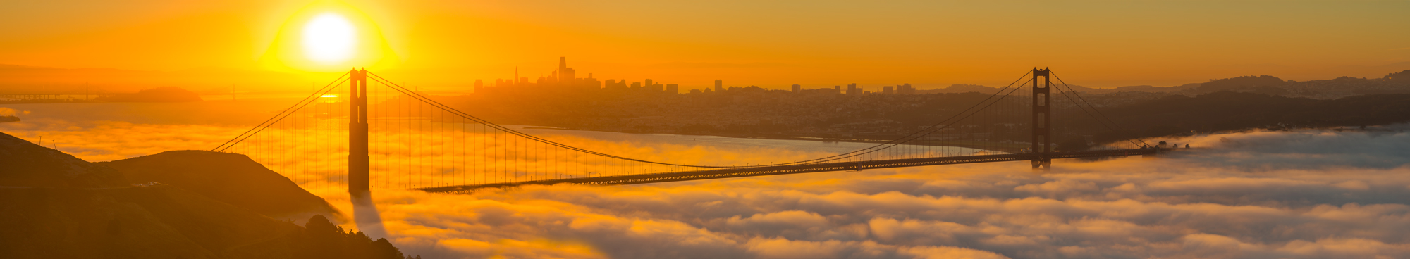 Marin Headlands Golden Gate Bridge San Francisco Bay Area California Battery Spencer Fine Art Landscape Photography Mark Lilly Panorama