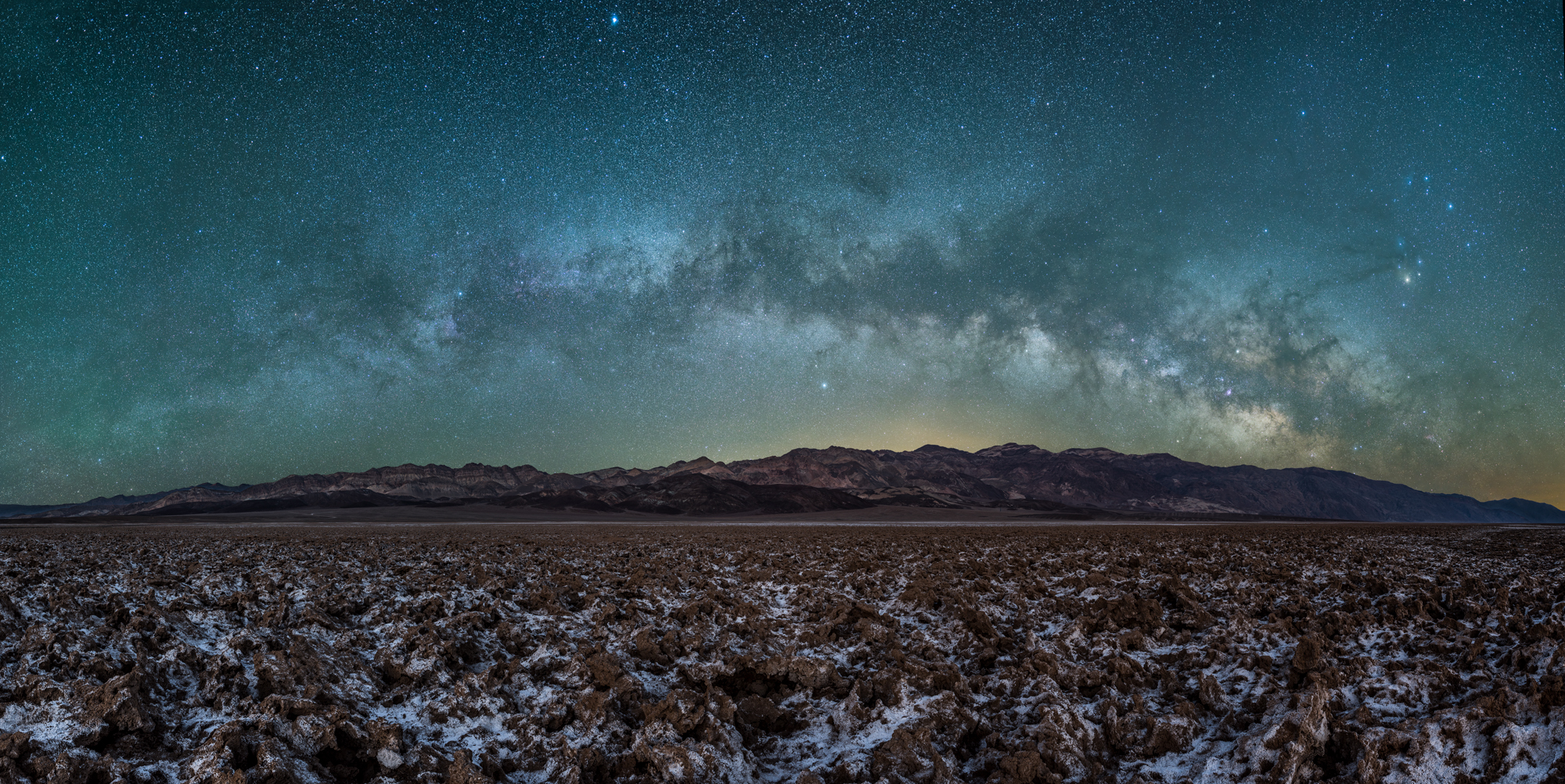 Badwater Basin Death Valley National Park Milky Way California Fine Art Landscape Photography Mark Lilly
