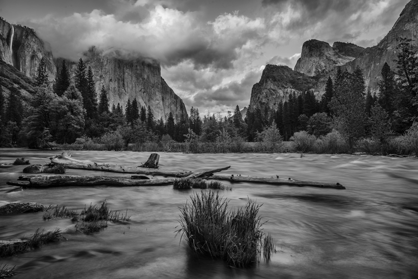 Yosemite National Park Yosemite Valley Valley View El Capitan Merced River Bridalveil Falls Half Dome California Fine Art Landscape Photography Mark Lilly