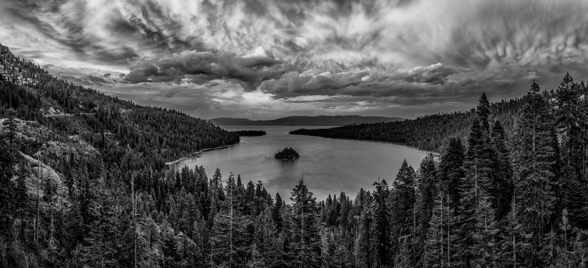 Lake Tahoe Tahoe National Forest San Harbor Sierras Panorama Fine Art Landscape Photography Mark Lilly